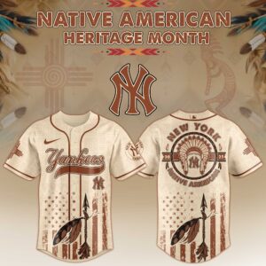New York Yankees x Native American Heritage Month Special Edition Jersey