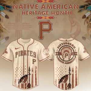 Pittsburgh Pirates x Native American Heritage Month Special Edition Jersey