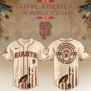 San Francisco Giants x Native American Heritage Month Special Edition Jersey
