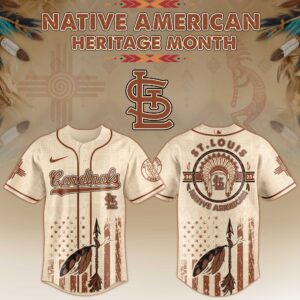 St. Louis Cardinals x Native American Heritage Month Special Edition Jersey