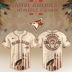 Toronto Blue Jays x Native American Heritage Month Special Edition Jersey
