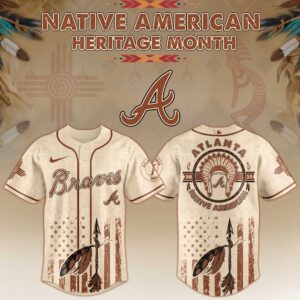 Atlanta Braves x Native American Heritage Month Special Edition Jersey