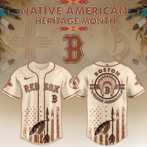 Boston Red Sox x Native American Heritage Month Special Edition Jersey