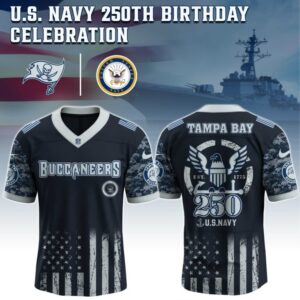 Tampa Bay Buccaneers x 250 Years Anniversary US Navy Special Edition NFL Jersey