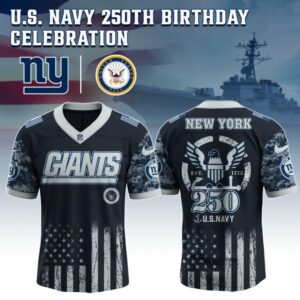 New York Giants x 250 Years Anniversary US Navy Special Edition NFL Jersey