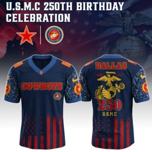 Dallas Cowboys x 250 Years Anniversary US Marine Corps U.S.M.C Special Edition NFL Jersey