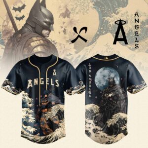 Los Angeles Angels x Batman Japanese Style Special Edition Jersey