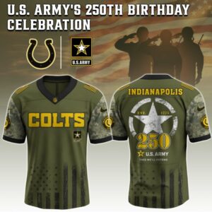 Indianapolis Colts x 250 Years Anniversary US Army Special Edition NFL Jersey