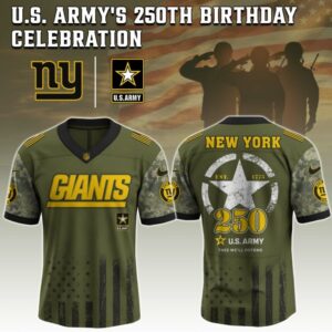 New York Giants x 250 Years Anniversary US Army Special Edition NFL Jersey