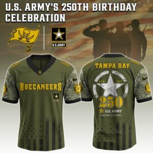 Tampa Bay Buccaneers x 250 Years Anniversary US Army Special Edition NFL Jersey