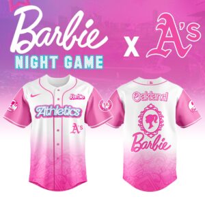 Oakland Athletics x Barbie Night Game Special Edition Jersey