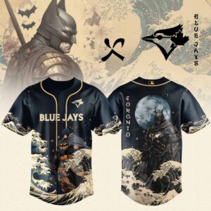 Toronto Blue Jays x Batman Japanese Style Special Edition Jersey