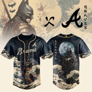 Atlanta Braves x Batman Japanese Style Special Edition Jersey