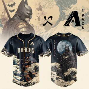 Arizona Diamondbacks x Batman Japanese Style Special Edition Jersey