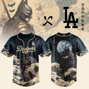 Los Angeles Dodgers x Batman Japanese Style Special Edition Jersey