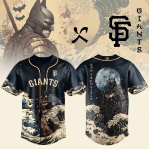 San Francisco Giants x Batman Japanese Style Special Edition Jersey