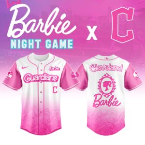 Cleveland Guardians x Barbie Night Game Special Edition Jersey