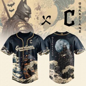 Cleveland Guardians x Batman Japanese Style Special Edition Jersey