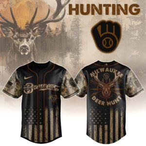 Milwaukee Brewers x Deer Hunting Special Edition Jersey