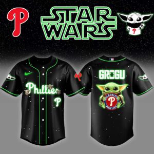 Philadelphia Phillies x Star Wars Grogu Baby Yoda Special Edition Jersey