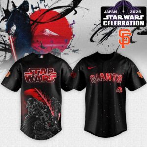 San Francisco Giants x Star Wars Darth Vader Japanese Style Special Edition Jersey