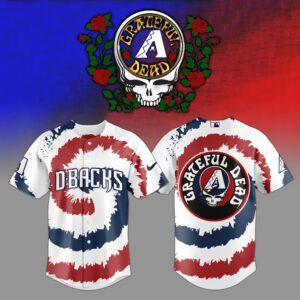Arizona Diamondbacks x Grateful Dead V2 Special Edition Jersey