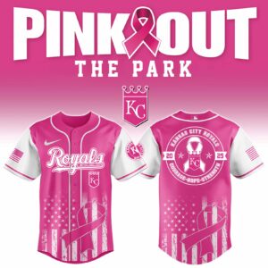 Kansas City Royals x Pink Out Breast Cancer Special Edition Jersey