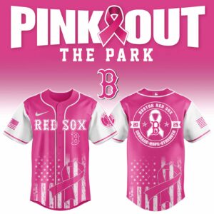 Boston Red Sox x Pink Out Breast Cancer Special Edition Jersey