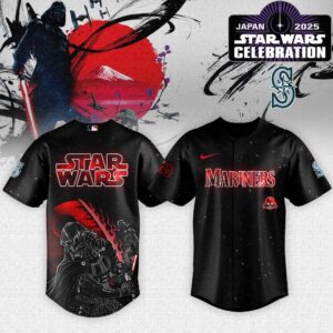 Seattle Mariners x Star Wars Darth Vader Japanese Style Special Edition Jersey