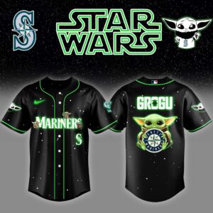 Seattle Mariners x Star Wars Grogu Baby Yoda Special Edition Jersey