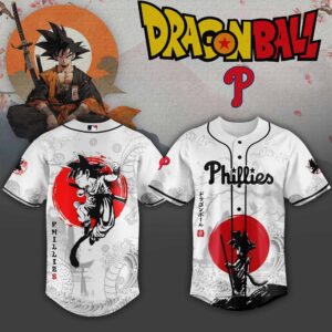 Philadelphia Phillies x Dragon Ball Japanese Style Special Edition Jersey