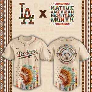 Los Angeles Dodgers x Native American Day Special Edition Jersey