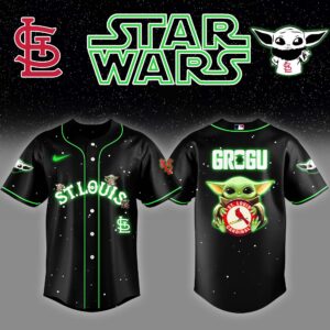 St. Louis Cardinals x Star Wars Grogu Baby Yoda Special Edition Jersey