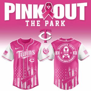 Minnesota Twins x Pink Out Breast Cancer Special Edition Jersey