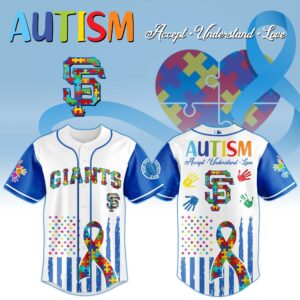 San Francisco Giants x Autism Awareness Special Edition Jersey