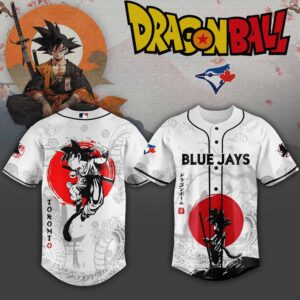 Toronto Blue Jays x Dragon Ball Japanese Style Special Edition Jersey