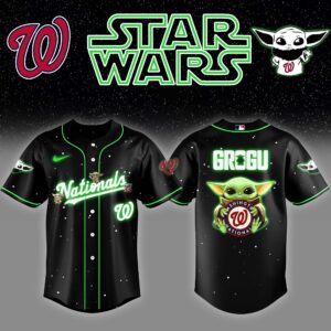 Washington Nationals x Star Wars Grogu Baby Yoda Special Edition Jersey