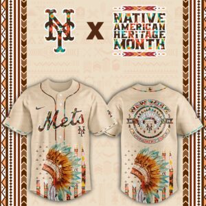 New York Mets x Native American Day Special Edition Jersey