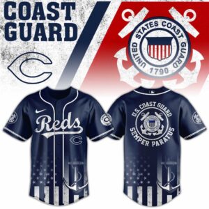 Cincinnati Reds x US Coast Guard Appreciation Special Edition Jersey