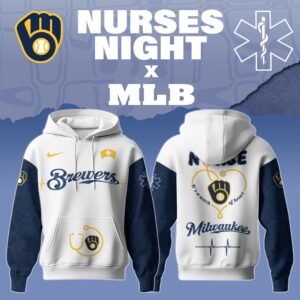 Milwaukee Brewers x Nurses Appreciation Special Edition Unisex Hoodie