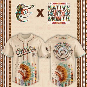 Baltimore Orioles x Native American Day Special Edition Jersey