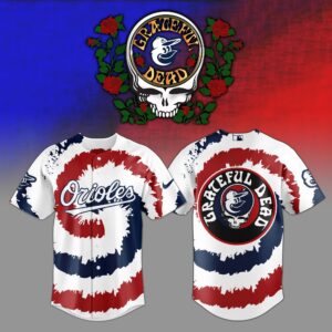 Baltimore Orioles x Grateful Dead V2 Special Edition Jersey