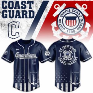 Cleveland Guardians x US Coast Guard Appreciation Special Edition Jersey