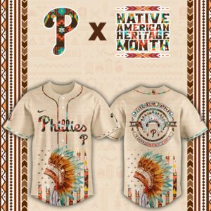 Philadelphia Phillies x Native American Day Special Edition Jersey