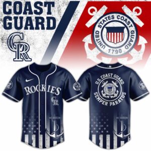 Colorado Rockies x US Coast Guard Appreciation Special Edition Jersey
