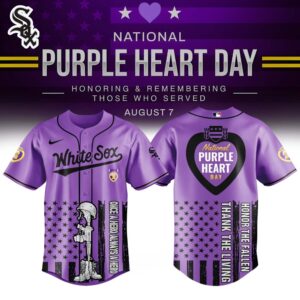 Chicago White Sox x National Purple Heart Day Special Edition Jersey