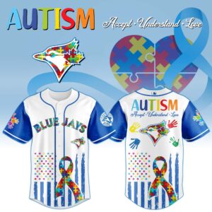 Toronto Blue Jays x Autism Awareness Special Edition Jersey