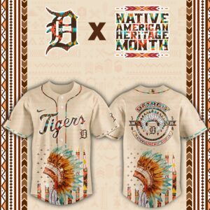 Detroit Tigers x Native American Day Special Edition Jersey
