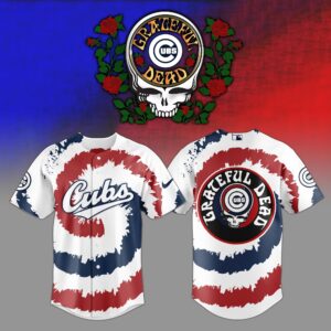 Chicago Cubs x Grateful Dead V2 Special Edition Jersey