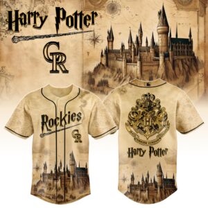 Colorado Rockies x Hogwarts School Harry Potter Special Edition Jersey